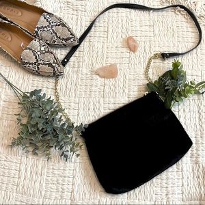 Black Fur Purse